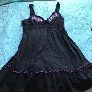Lux Black Summer Dress